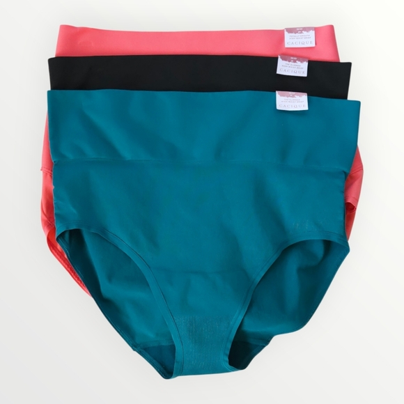 Cacique High-Waist Brief Lot 3 Pairs 18/20 The Slimmer & Totally Smooth New - Picture 1 of 11